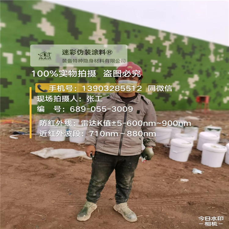 河南​包括外墙、护坡、水泥地面建筑物的迷彩喷涂